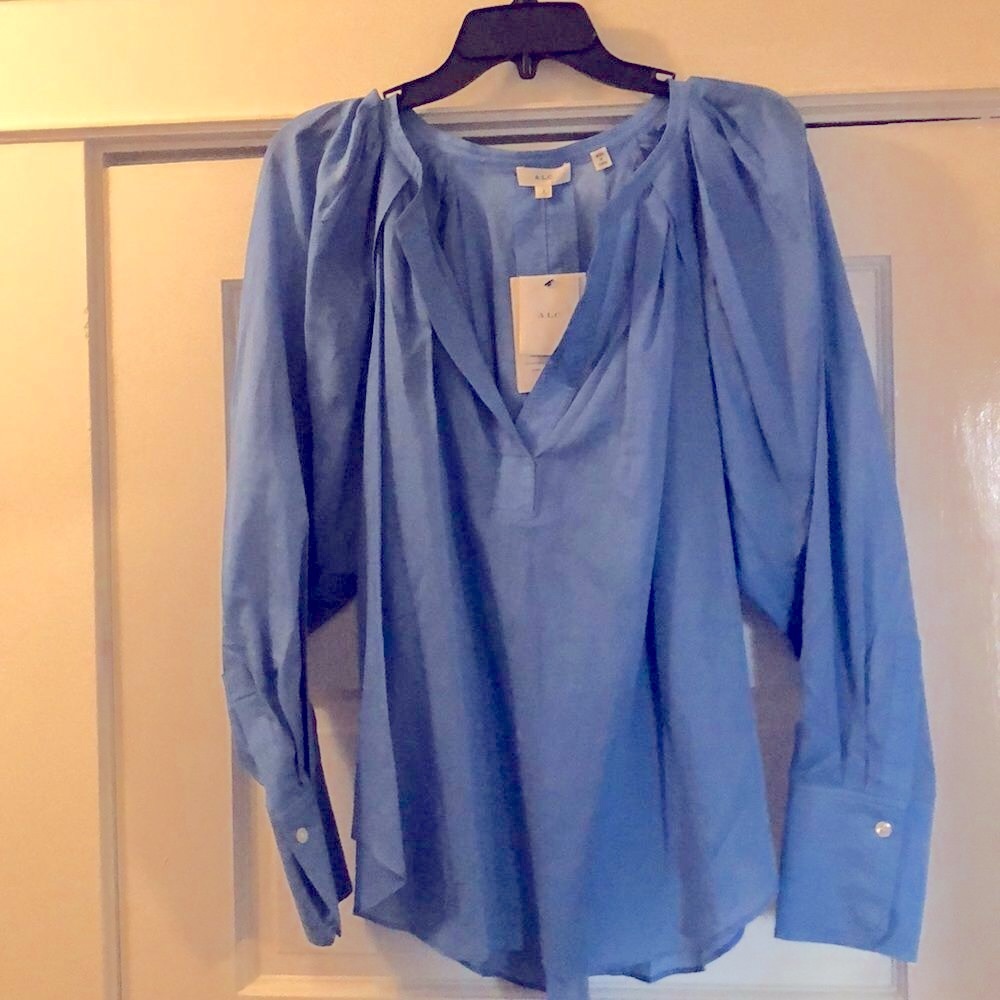 alc Blouse Blue
